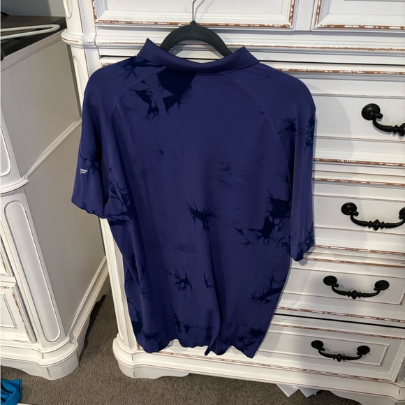 Mens purple fabletics polo size large - Picture 2 of 3